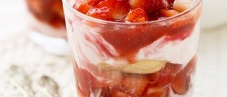 Berry Trifle with Roasted Strawberries