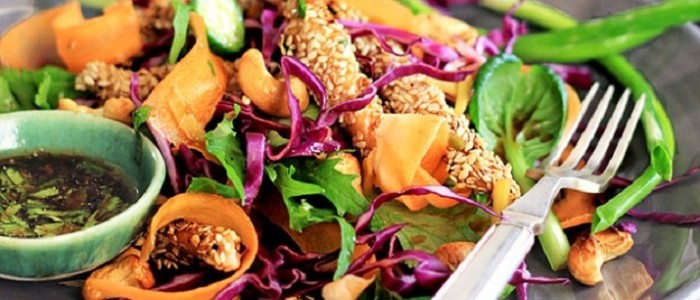 Chicken Salad with an Asian Twist 700x548