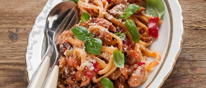 Chicken Vegetable Pasta 700x587
