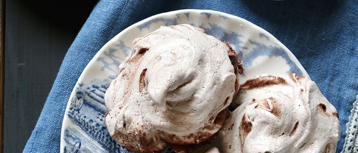 Chocolate Hazelnut Meringues