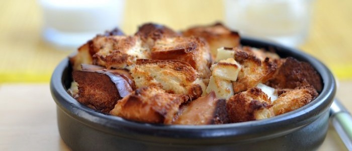 Empty The Fridge Savoury Bread Pudding 700x464