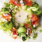 Gold Oak Smoked Trout Salad Wreath