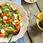 Grilled Peach and Nectarine Salad 700x636