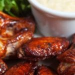 Hot Sweet and Sticky Chicken Wings 700x489