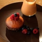 Malva Pudding with Amarula Creme Anglaise on side 700x393