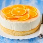 Orange and ginger cheesecake 700x489