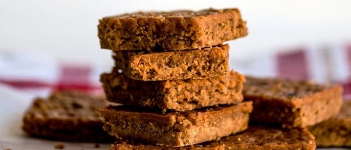 Peanut Butter Caramel Slices 700x489