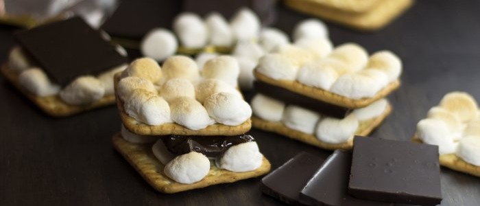 Peanut butter smores bars
