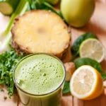 Pineapple and Basil Cooler Smoothie