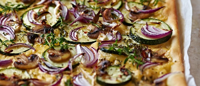 Provencal onion tart