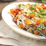 Roast Butternut Cashew and Balsamic Salad