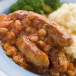 Sausage and Bean Casserole 700x587