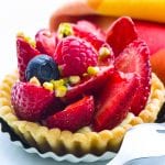 Strawberry Ricotta and Ginger Cookie Tarts