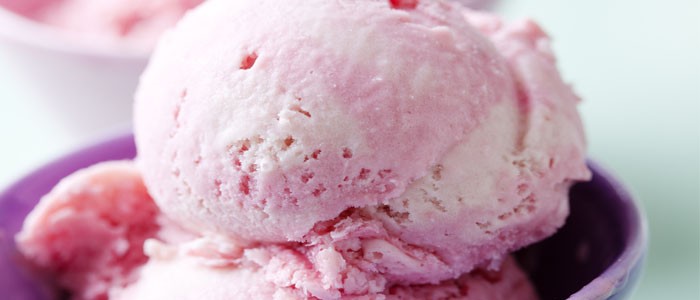 Strawberry and Mascarpone Ice Cream