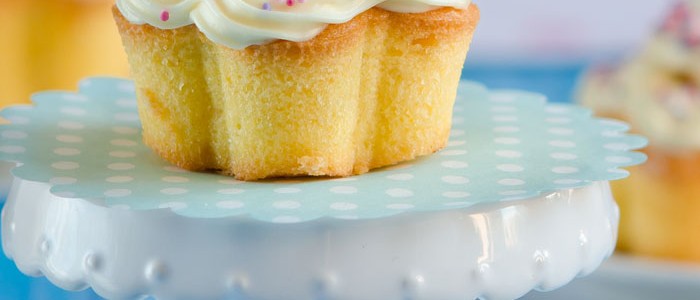 Vanilla Suga Bubble Cupcakes