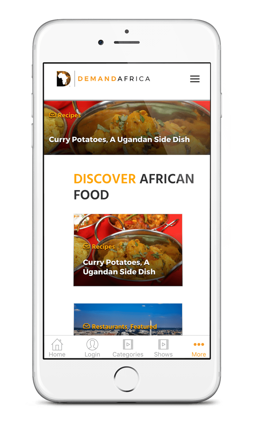 demand africa food iphone