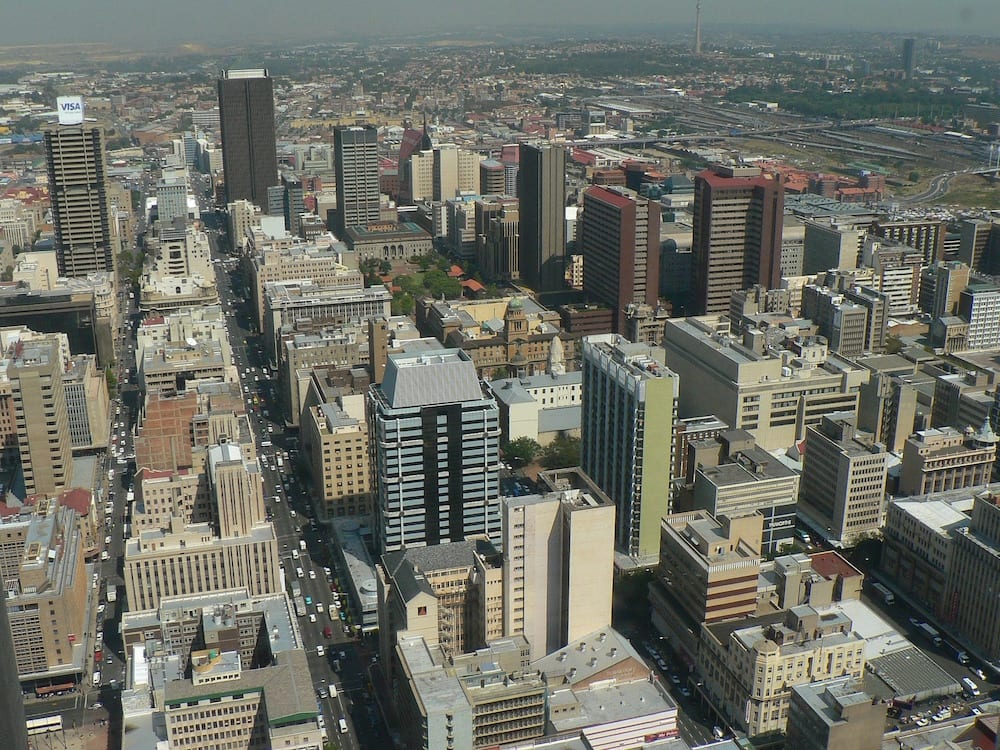 Johannesburg in One Day Johannesburg Panorama