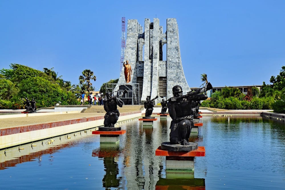 Landmarks in Ghana Kwame Nkrumad Mausoleum