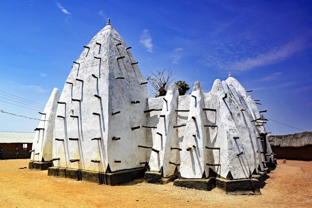Landmarks in Ghana Larabanga Mosque