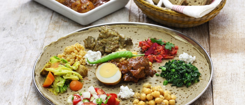 ethiopian food plate