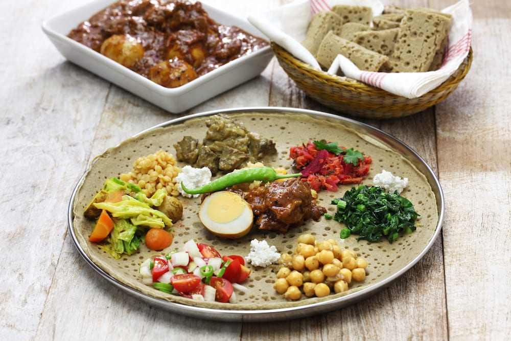 Ethiopian Food Plate 