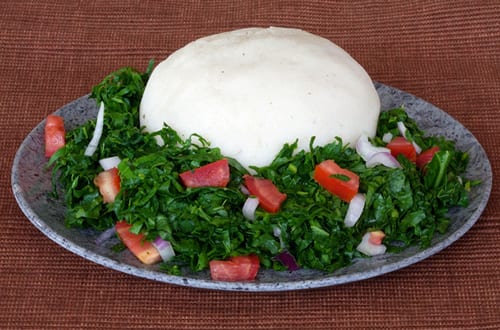 Kenyan Food Ugali
