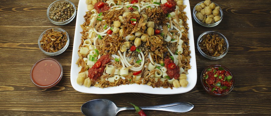 Popular African Foods Koshari Egypt