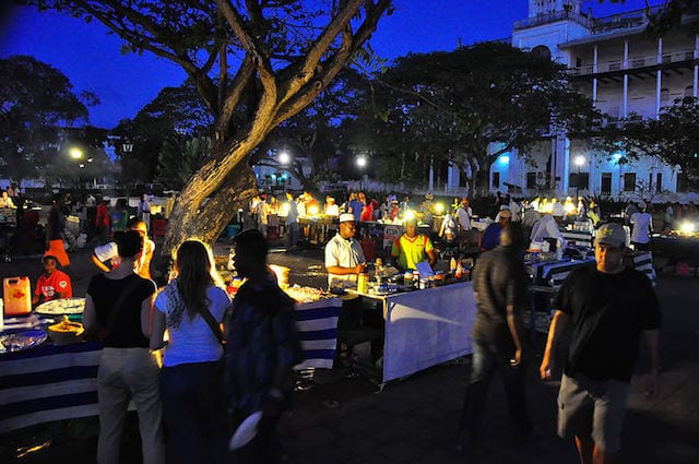 Stone Town Zanzibar Forodhani Night Food Market