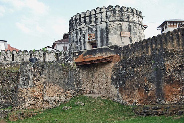 Stone Town Zanzibar the old fort