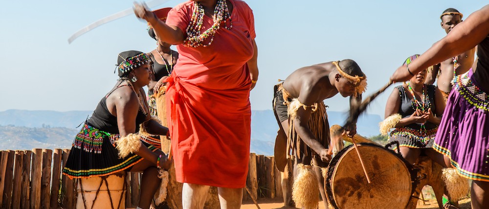 Zulu Dance Phezulu Village