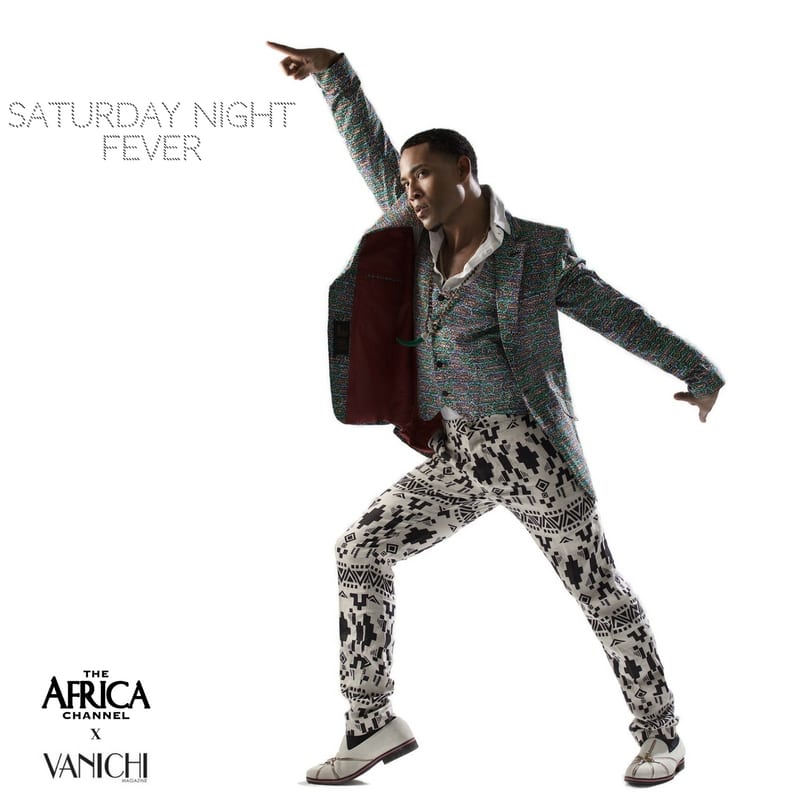 what if movie icons wore african saturday night fever travolta1