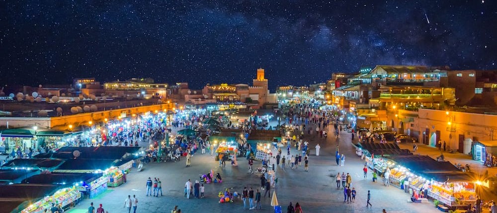 Marrakech Morocco Night